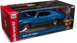 Buick Grand Sport Stage 1 1971 (Class of 1971), stratomist blue Auto World 1:18